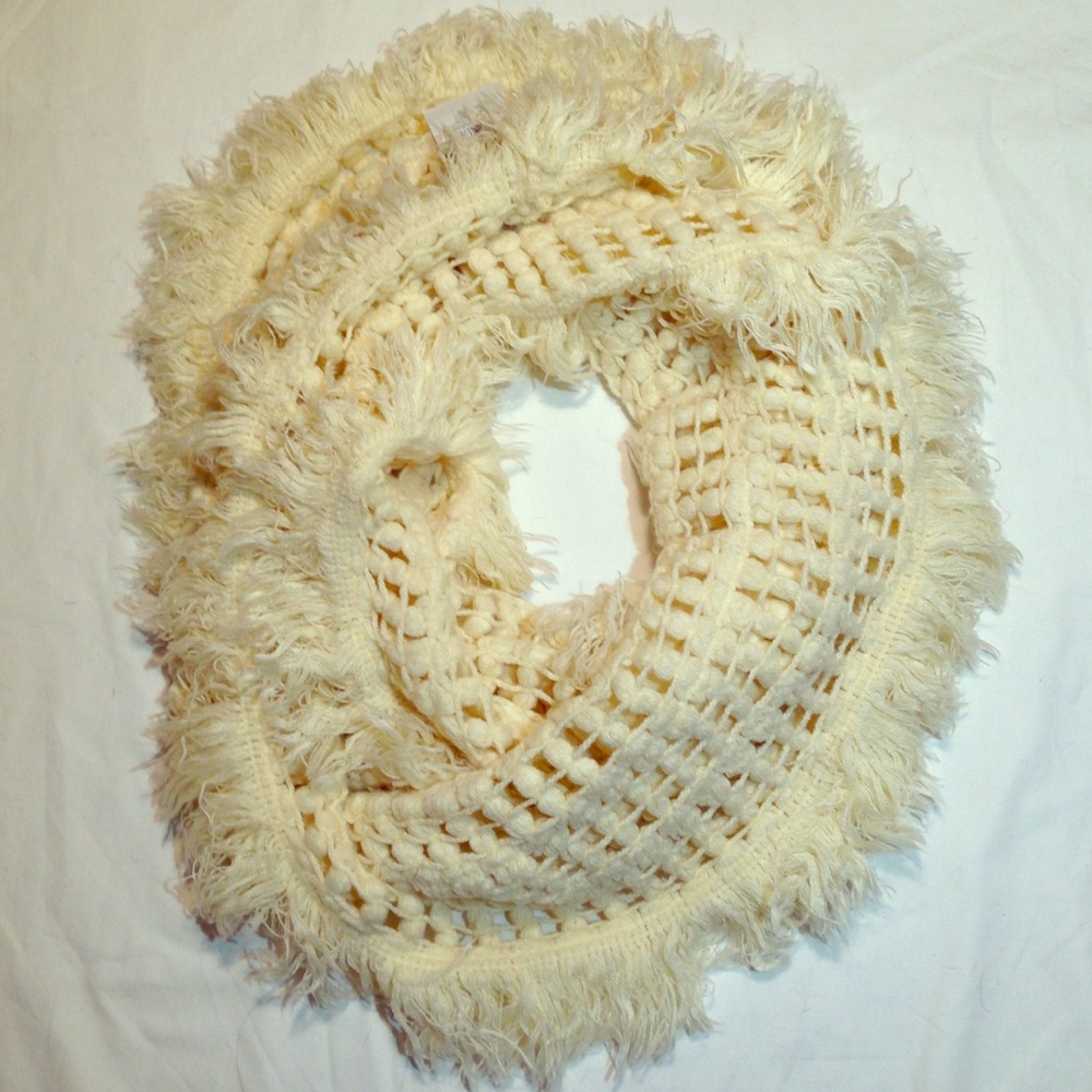 Cream Scarf NWT